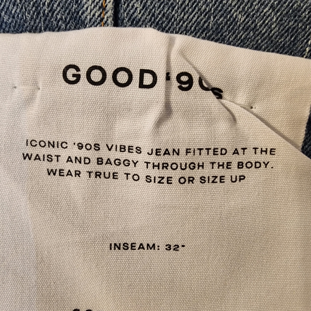 Good American Good '90s High Rise Straight Jeans - Picture 14 of 14